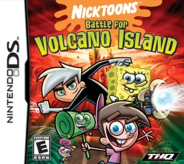 Nicktoons - Battle for Volcano Island (USA) box cover front